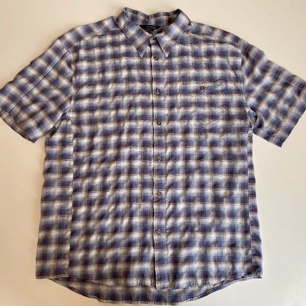 Men’s MARMOT Short Sleeve Button Down (X-Large)